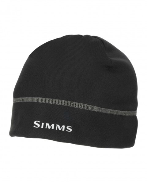 Simms GoreTex Infinium Wind Beanie in Black